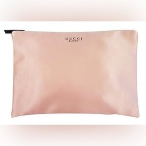 Gucci bloom limited edition cosmetic handbag.